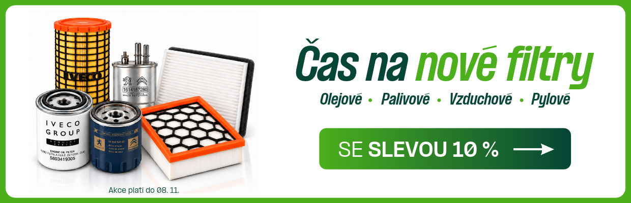 Čas na nové filtry – využijte slevu 10 %
